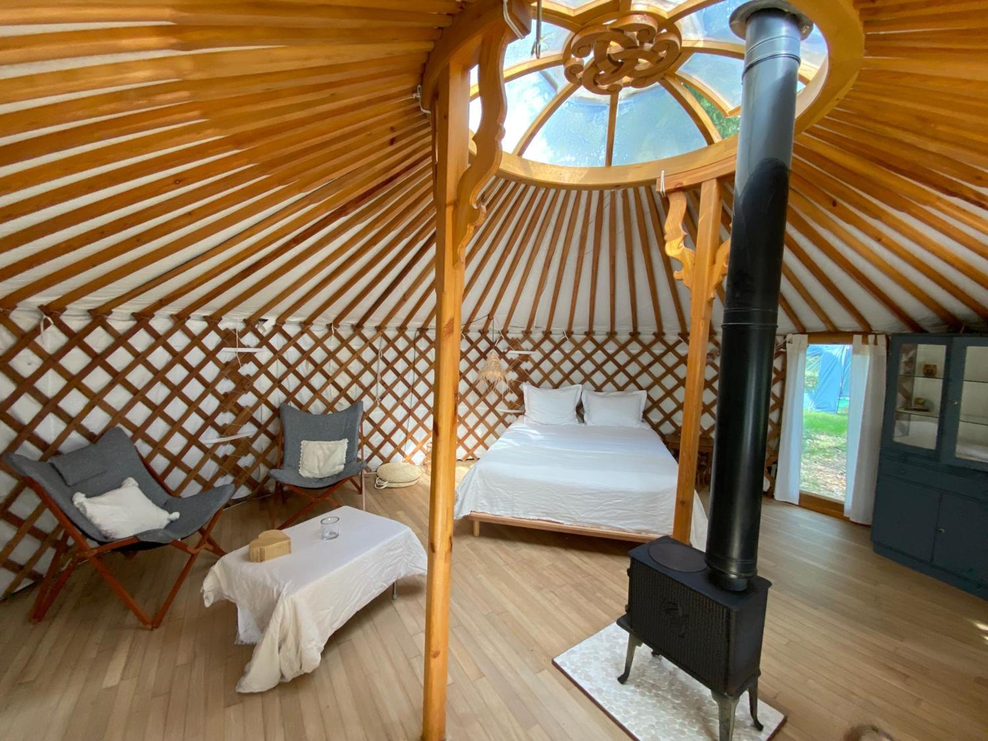 Ons Yurt Huisje In Het Bos Hollandsche Rading Exterior foto